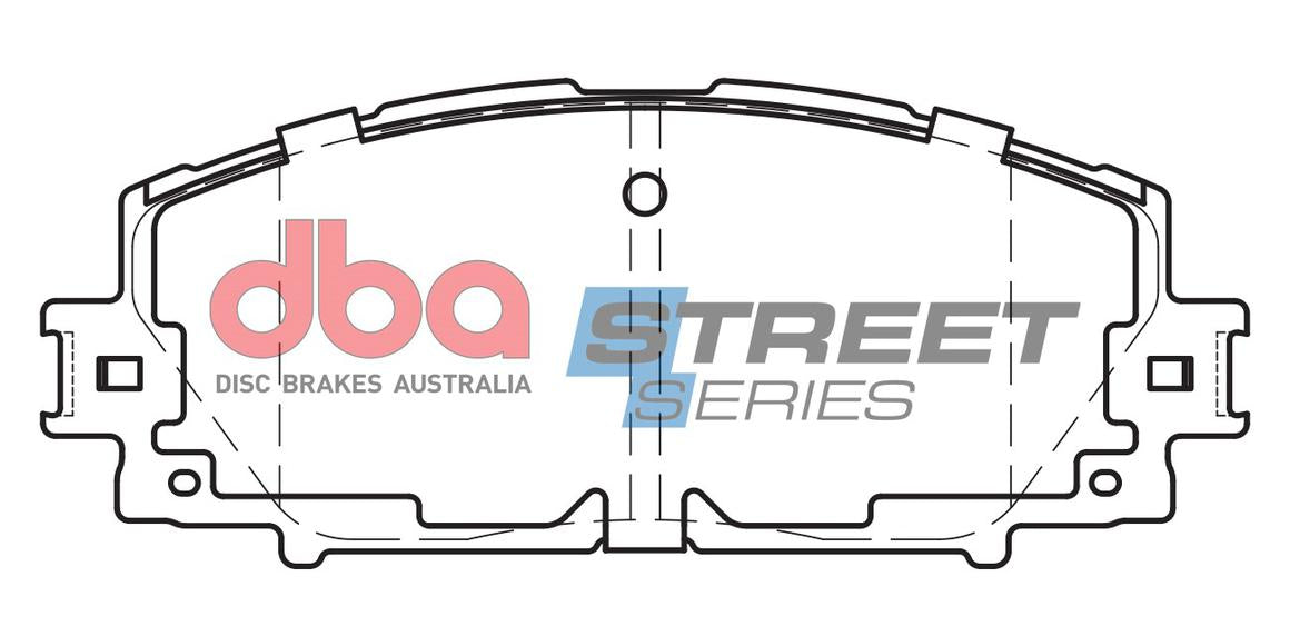 DBA Street Series Brake Pad Set Front DB1820SS