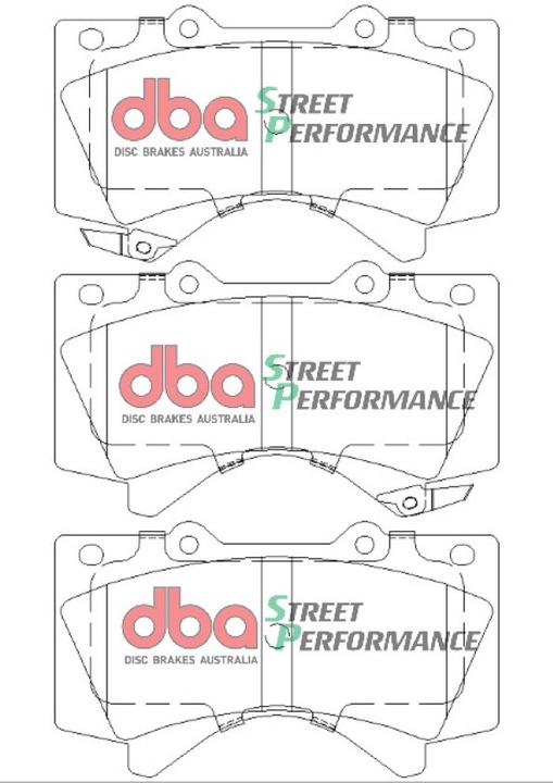 DBA Street Performance Brake Pad Set Front DB1838SP
