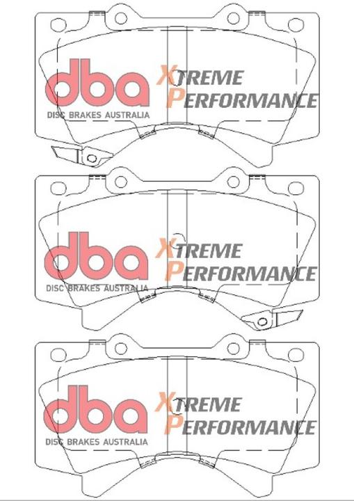 DBA Xtreme Performance Brake Pad Set Front DB1838XP