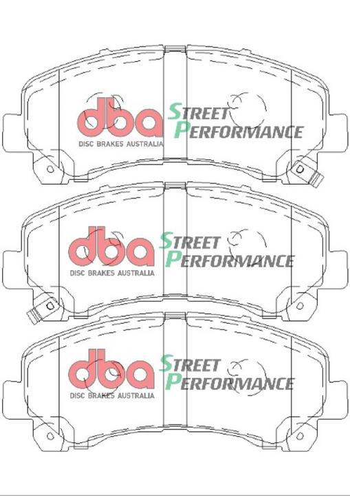 DBA Street Performance Brake Pad Set Front DB1841SP