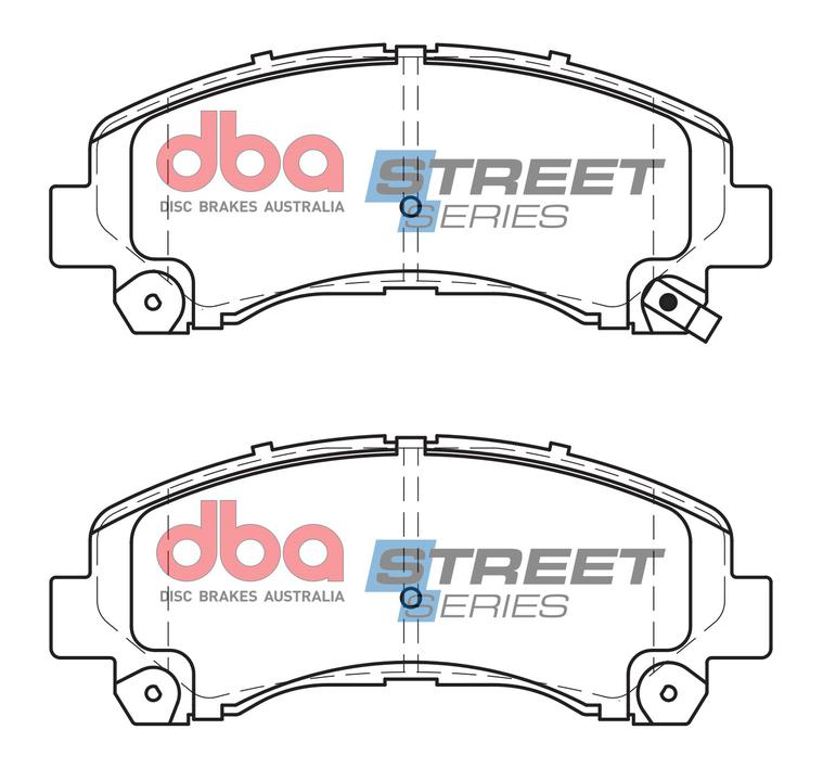 DBA Street Series Brake Pad Set Front DB1841SS