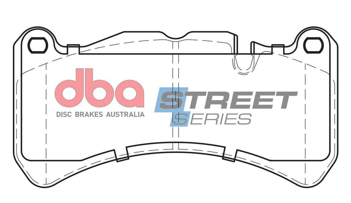 DBA Street Series Brake Pad Set Front DB1845SS