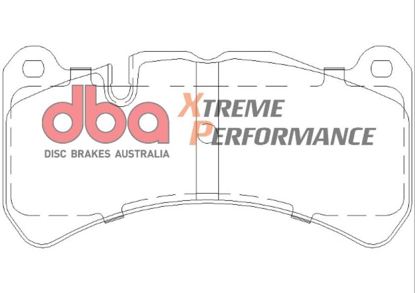 DBA Xtreme Performance Brake Pad Set Front DB1845XP