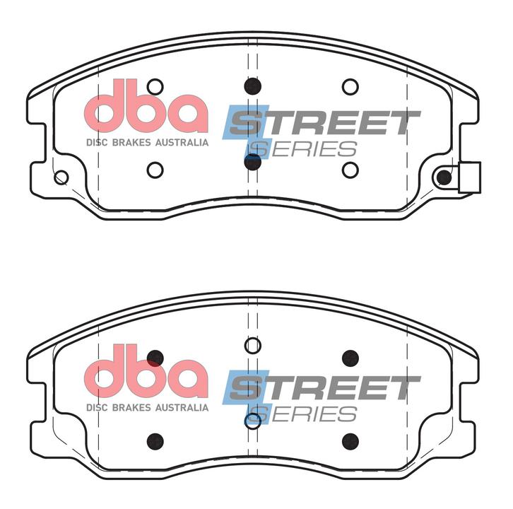 DBA Street Series Brake Pad Set Front DB1850SS