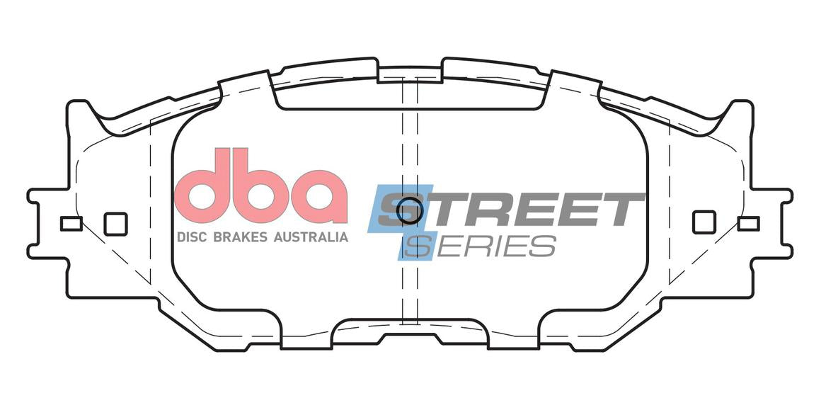DBA Street Series Brake Pad Set Front DB1852SS