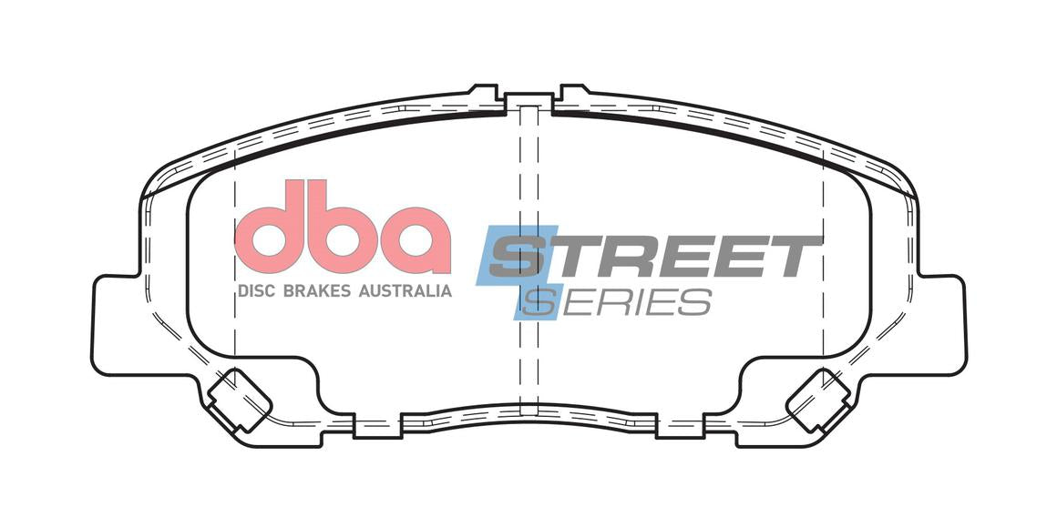 DBA Street Series Brake Pad Set Front DB1913SS