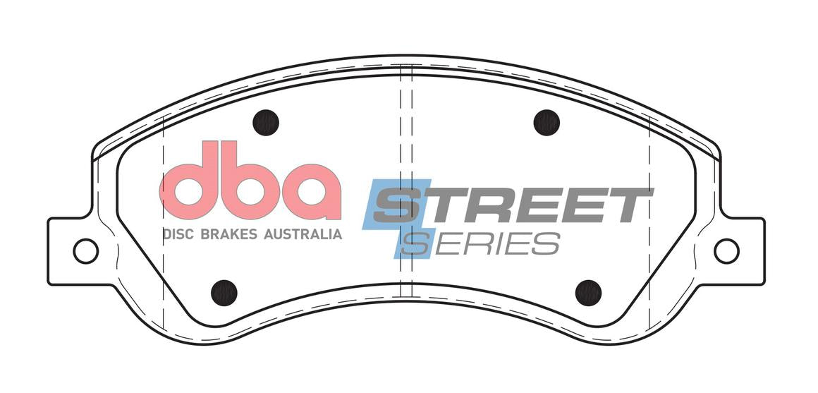DBA Street Series Brake Pad Set Front DB1915SS