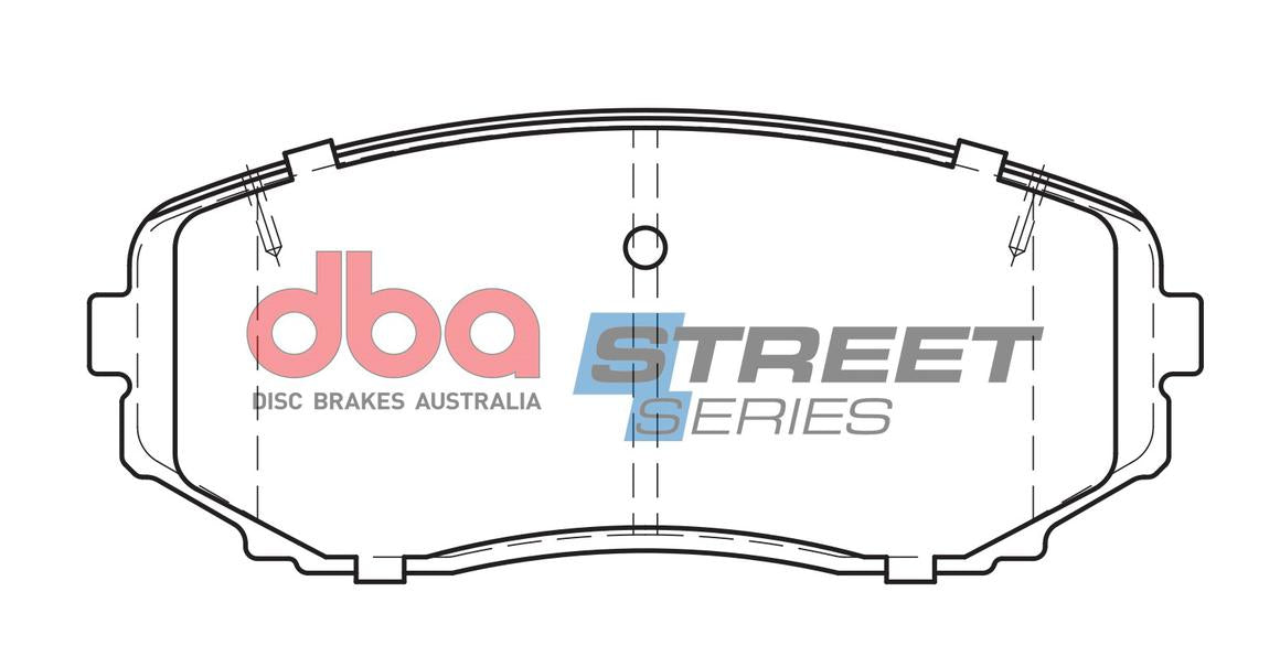 DBA Street Series Brake Pad Set Front DB1916SS