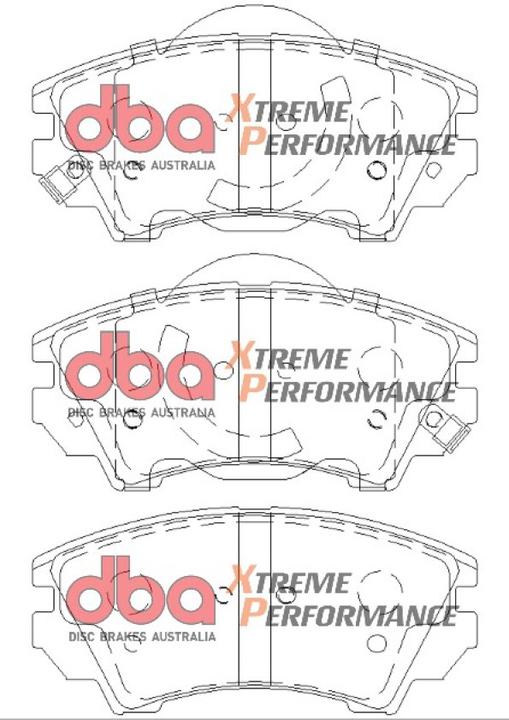 DBA Xtreme Performance Brake Pad Set DB1925XP