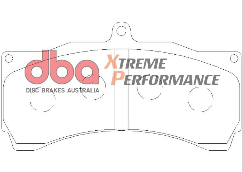 DBA Xtreme Performance Brake Pad Set Front DB1933XP