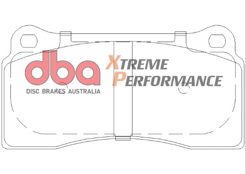 DBA Xtreme Performance Brake Pad Set Front DB1935XP