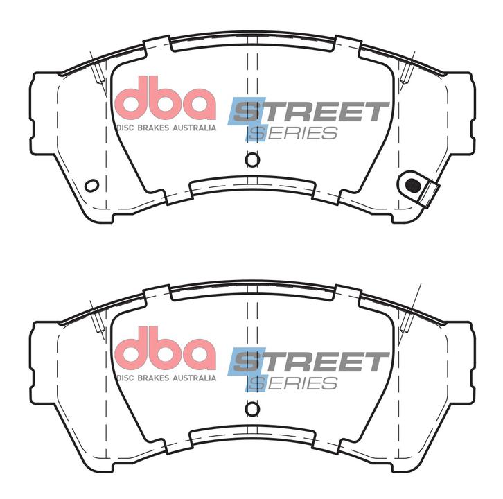 DBA Street Series Brake Pad Set Front DB1942SS