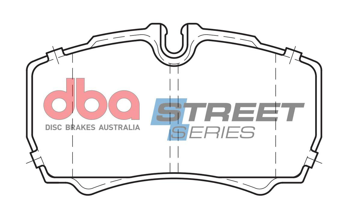 DBA Street Series Brake Pad Set Rear DB1955SS
