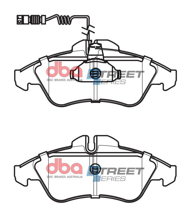 DBA Street Series Brake Pad Set Front DB1959SS