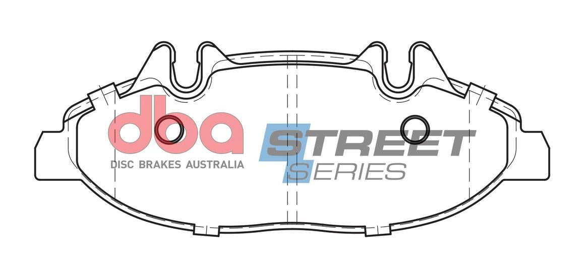 DBA Street Series Brake Pad Set Front DB1965SS