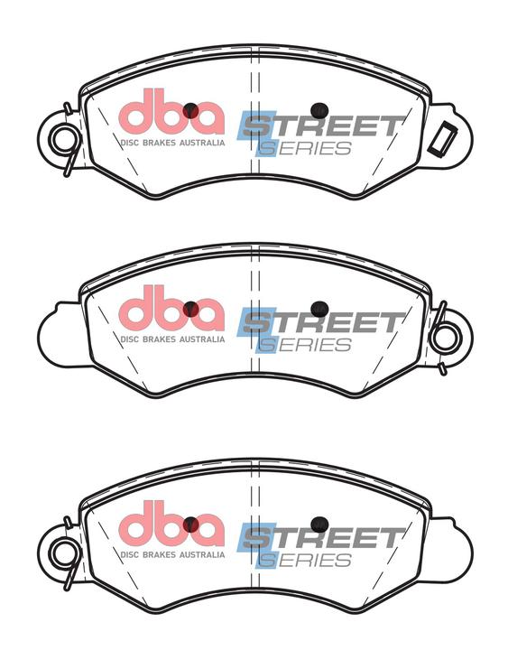 DBA Street Series Brake Pad Set Front DB1982SS