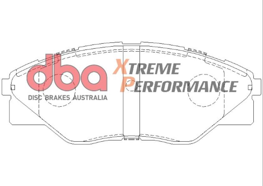 DBA Xtreme Performance Brake Pad Set Front DB1985XP