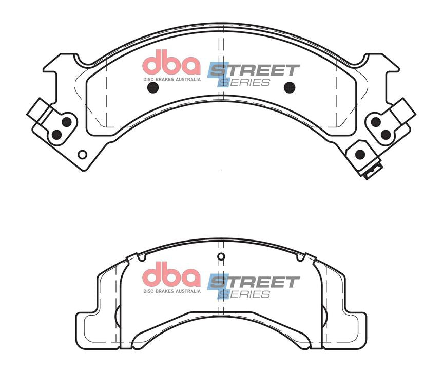 DBA Street Series Brake Pad Set Front DB1993SS