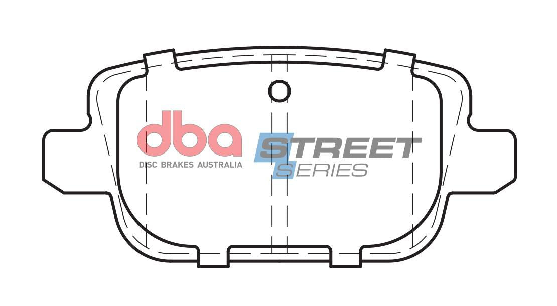 DBA Street Series Brake Pad Set Rear DB1999SS