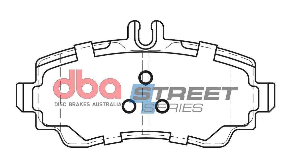 DBA Street Series Brake Pad Set Front DB2021SS