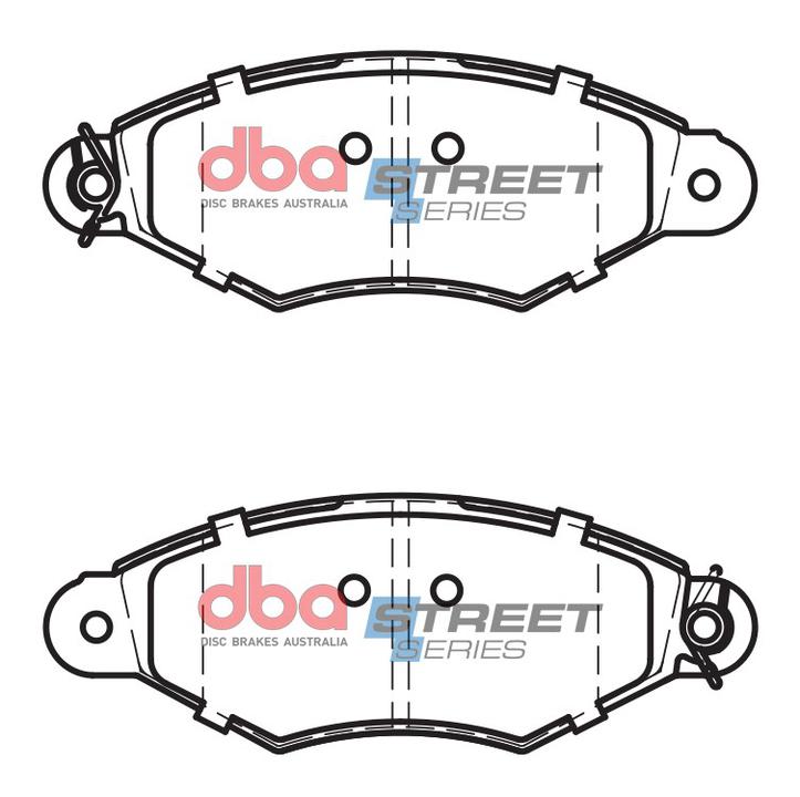 DBA Street Series Brake Pad Set Front DB2026SS