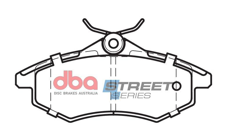 DBA Street Series Brake Pad Set Front DB2042SS