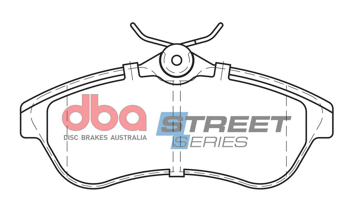DBA Street Series Brake Pad Set Front DB2043SS