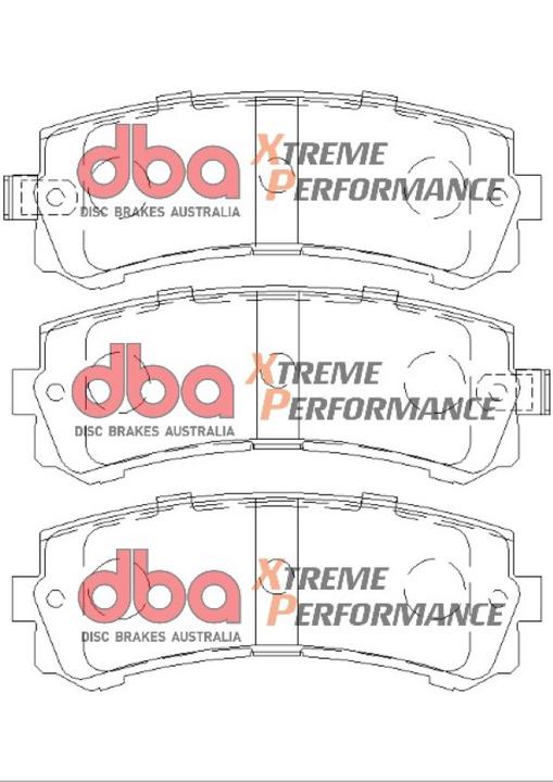 DBA Xtreme Performance Brake Pad Set Rear DB2060XP