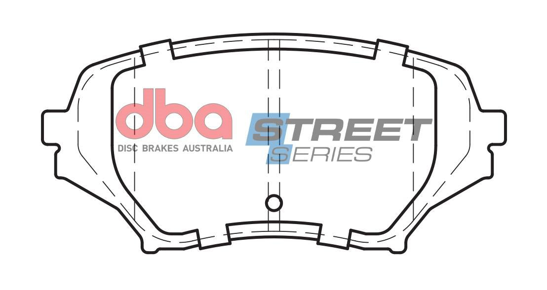 DBA Street Series Brake Pad Set Front DB2063SS
