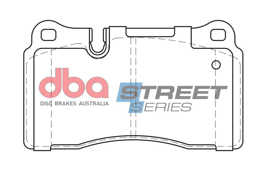 DBA Street Series Brake Pad Set Front DB2073SS