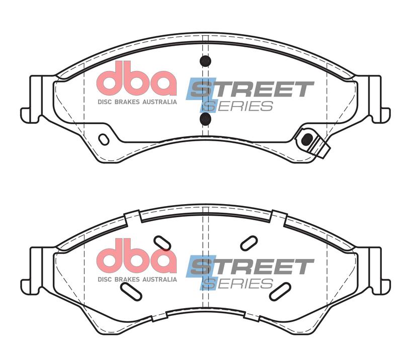 DBA Street Series Brake Pad Set Front DB2074SS
