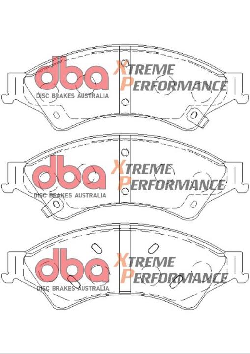 DBA Xtreme Performance Brake Pad Set Front DB2074XP
