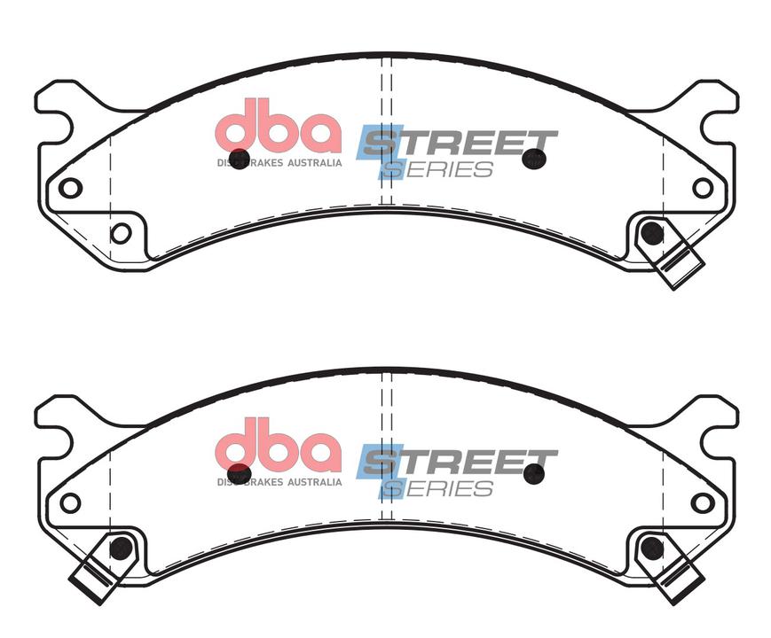DBA Street Series Brake Pad Set Front DB2098SS