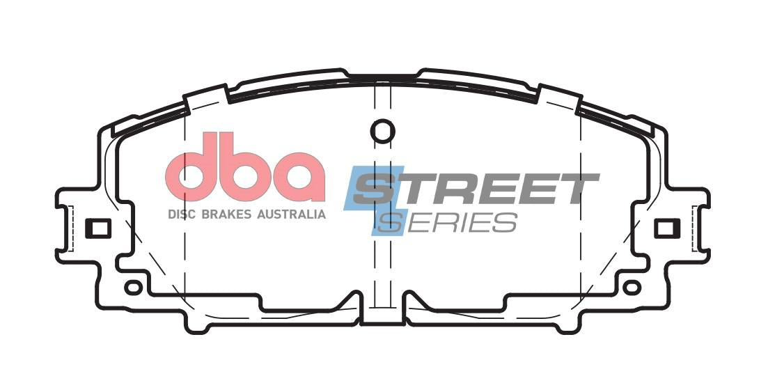DBA Street Series Brake Pad Set Front DB2159SS