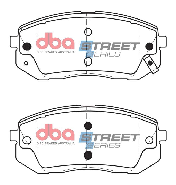 DBA Street Series Brake Pad Set Front DB2174SS