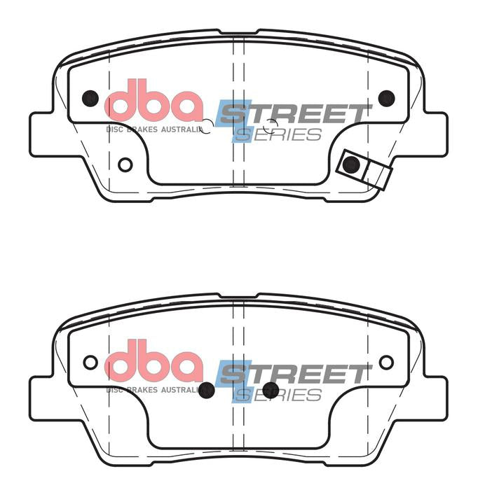DBA Street Series Brake Pad Set Rear DB2178SS
