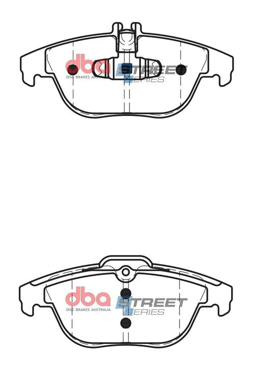 DBA Street Series Brake Pad Set Rear DB2182SS