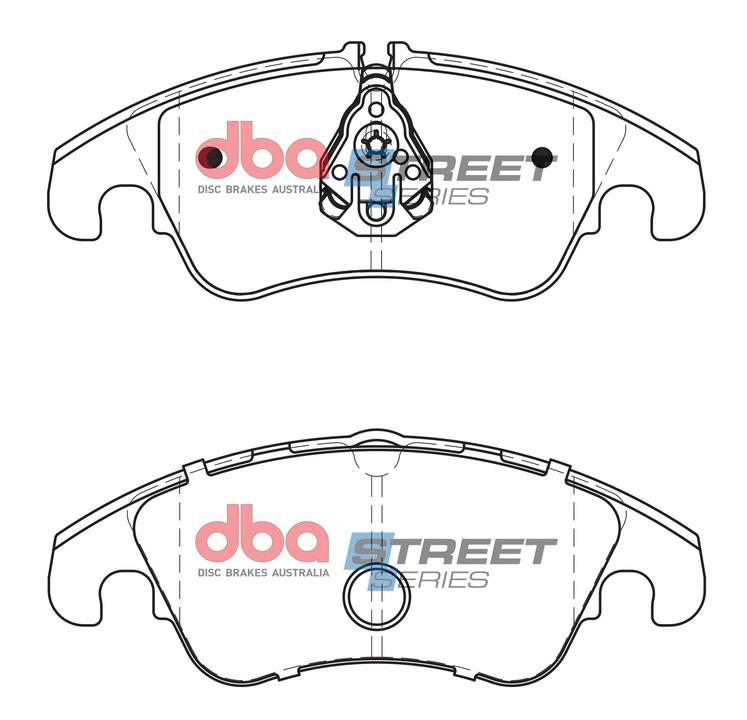 DBA Street Series Brake Pad Set Front DB2186SS