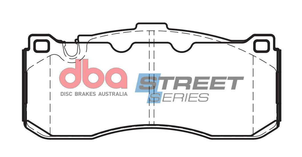 DBA Street Series Brake Pad Set Front DB2195SS