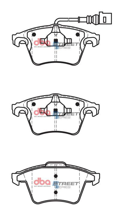 DBA Street Series Brake Pad Set Front DB2199SS