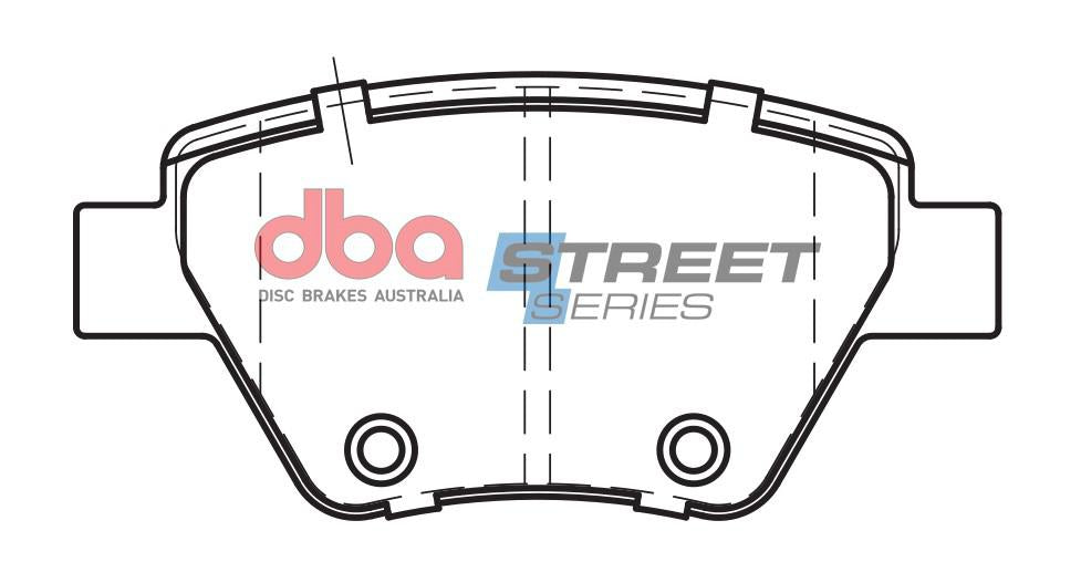 DBA Street Series Brake Pad Set Rear DB2211SS