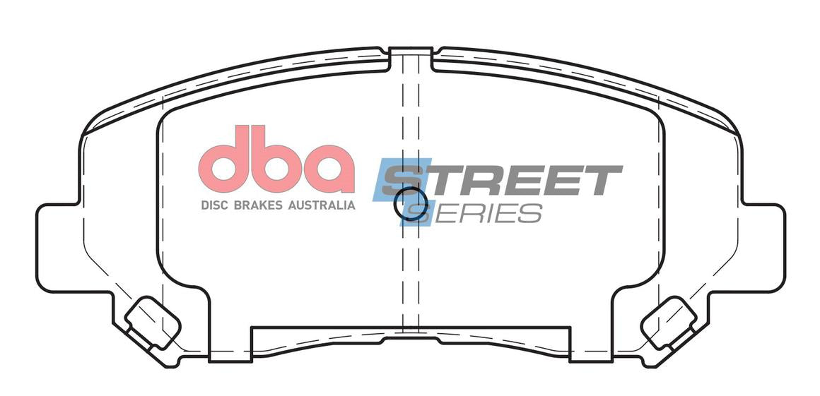 DBA Street Series Brake Pad Set Front DB2226SS