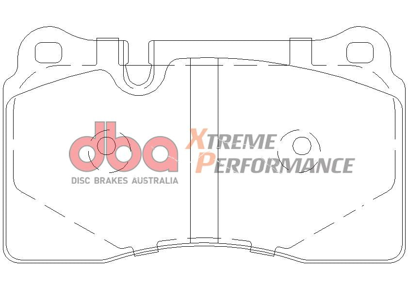 DBA Xtreme Performance Brake Pad Set Front DB2228XP