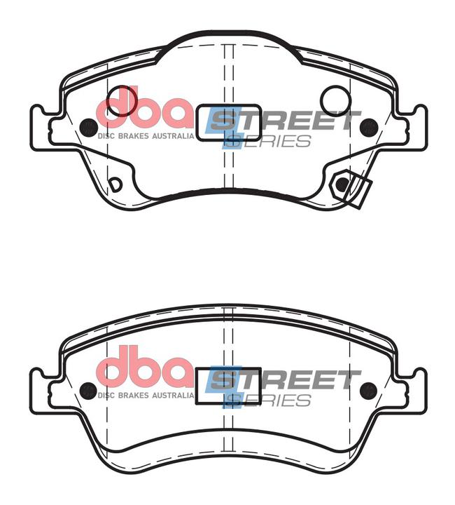 DBA Street Series Brake Pad Set Front DB2230SS