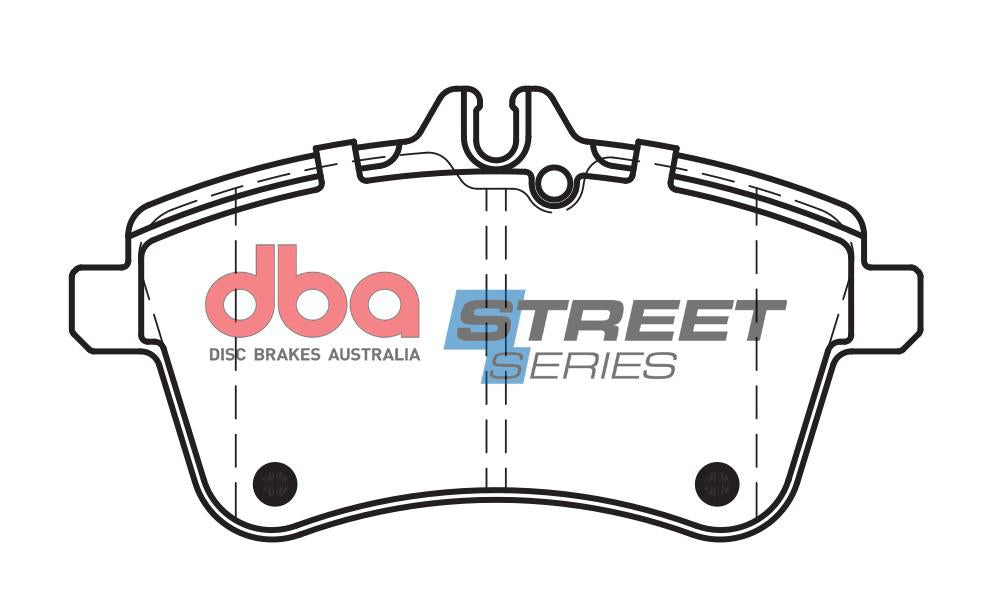 DBA Street Series Brake Pad Set Front DB2233SS