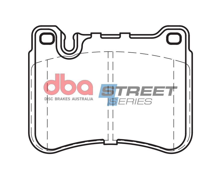 DBA Street Series Brake Pad Set Front DB2235SS
