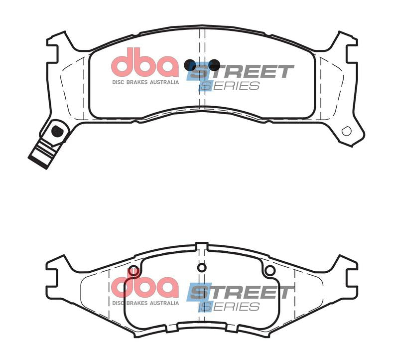 DBA Street Series Brake Pad Set Front DB2248SS
