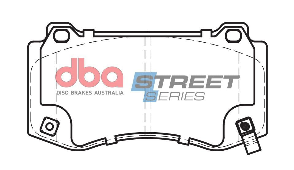 DBA Street Series Brake Pad Set Front DB2259SS