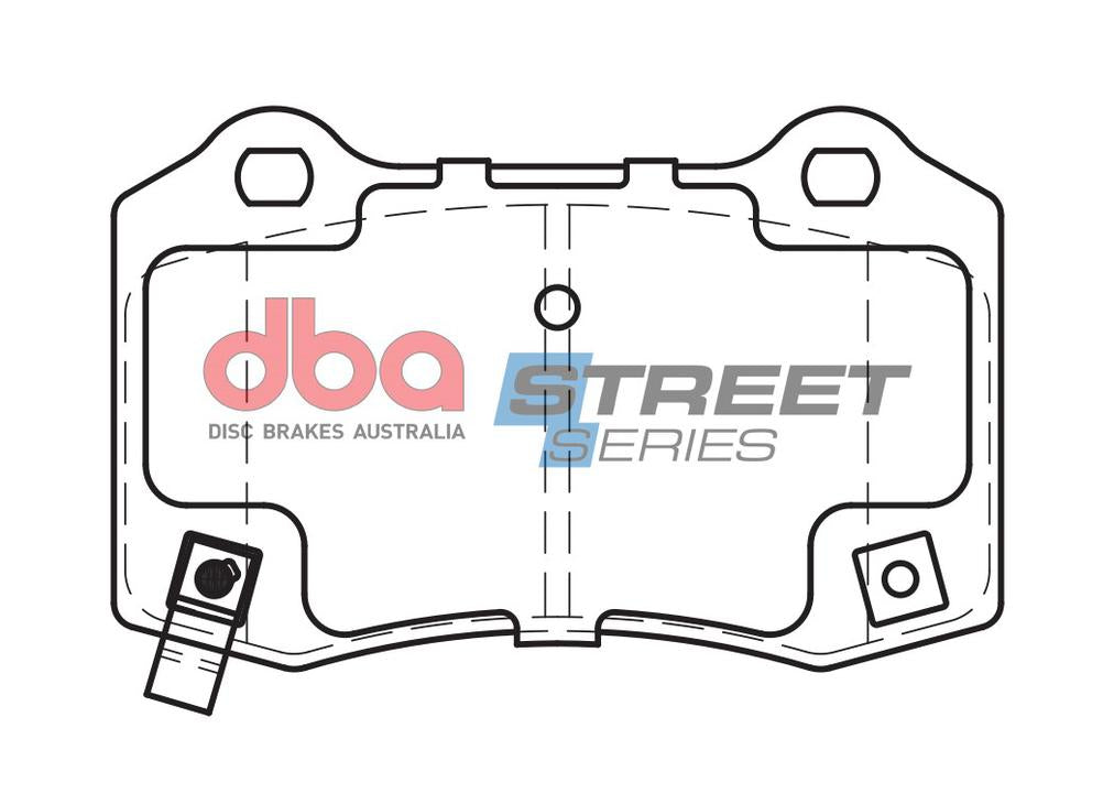 DBA Street Series Brake Pad Set Rear DB2260SS
