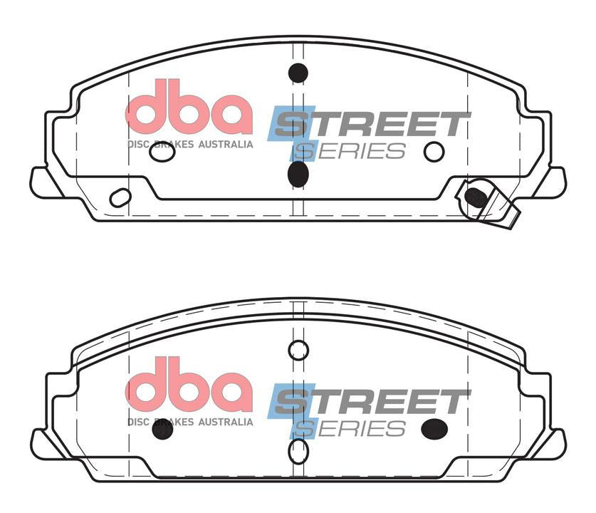 DBA Street Series Brake Pad Set Front DB2266SS